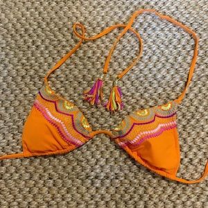 Crochet String Bikini Top